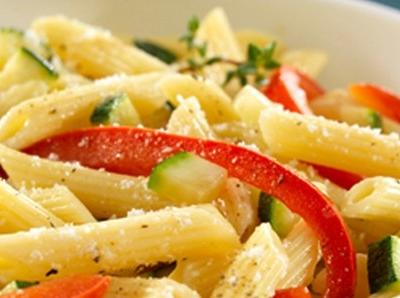 Лятна безглутенова паста (вегетарианска кухня)