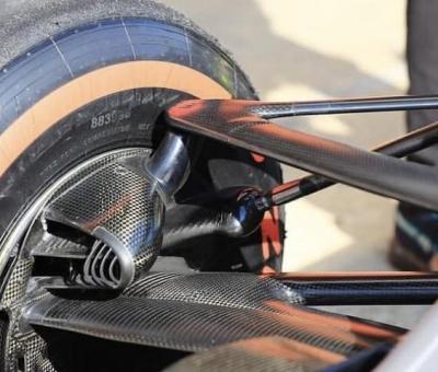 Как работи окачването на болид от Formula 1